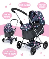 Bayer Design Dolls Blue Pink, Stars Pram Starter