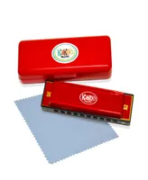 KaKo'o Music Classic Red Metal Harmonica