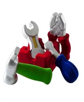 Rubbabu Pretend Play Tool Set 4 Piece Set With Caddy