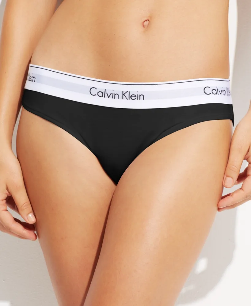 Calvin Klein Women`s Modern Modal Thongs 3 Pack
