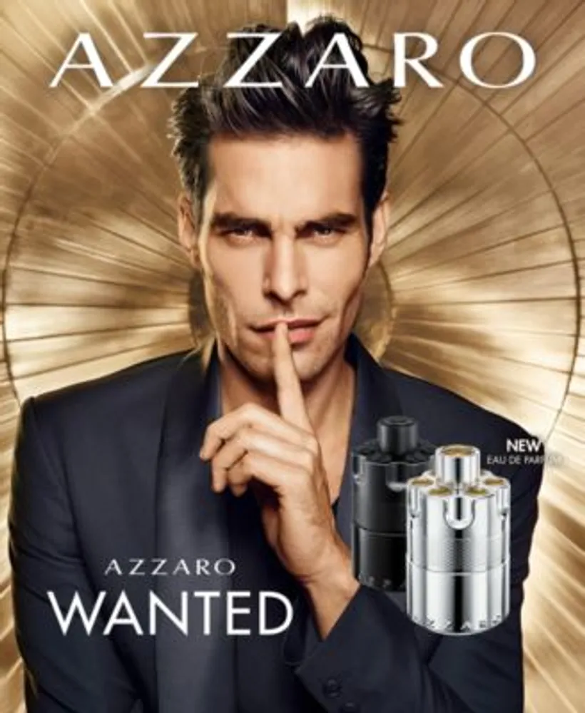 Azzaro Mens Wanted Eau De Parfum Fragrance Collection