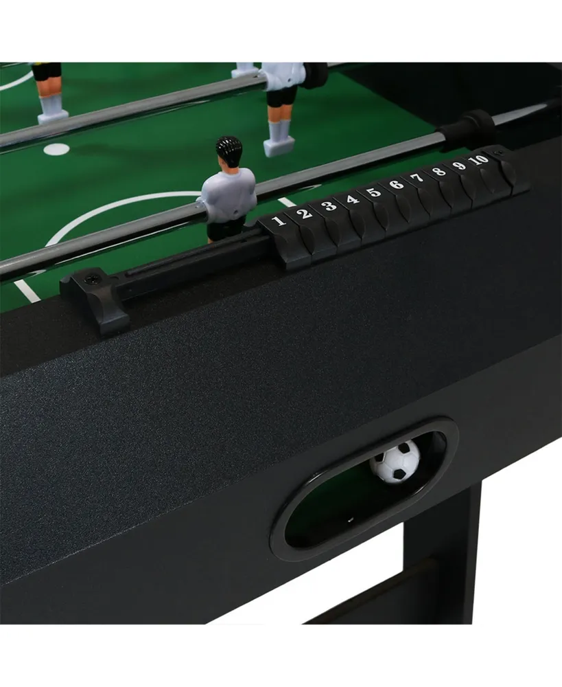 Sunnydaze Decor 48 in Folding Indoor Foosball Game Table