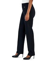 I.n.c. International Concepts Women's Tummy-Control Pull-On Straight-Leg Pants