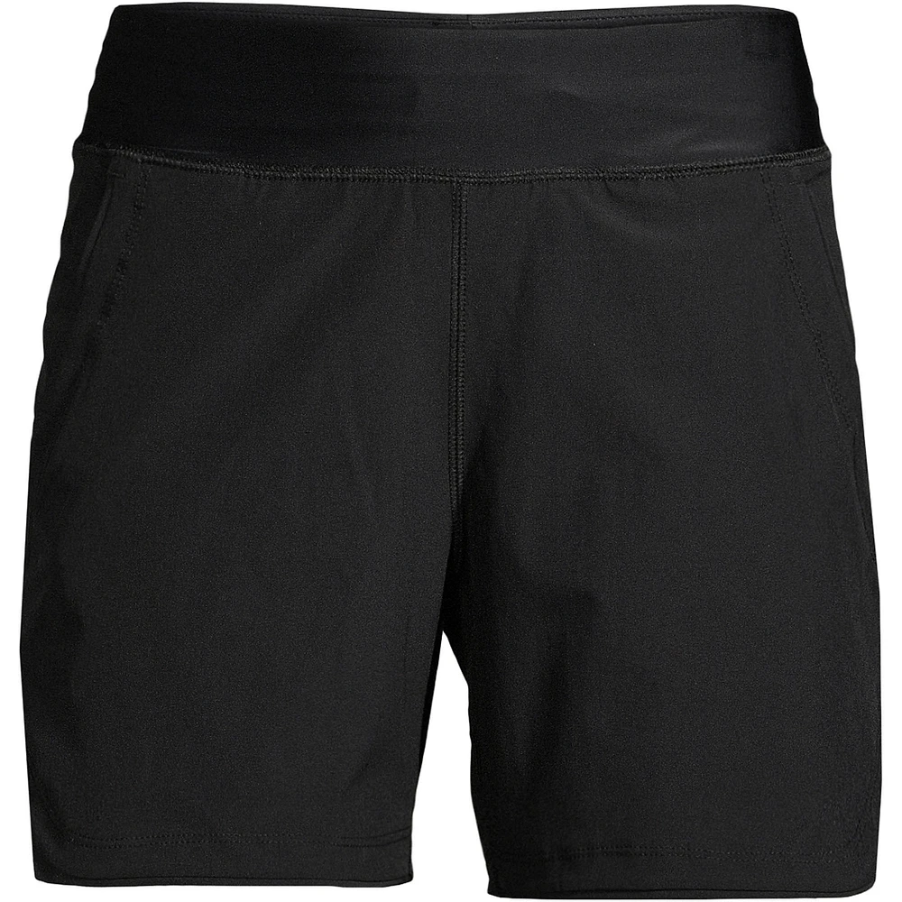 Lands' End Petite 5" Board Shorts with Panty