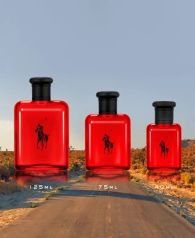 Ralph Lauren Polo Red Eau De Toilette Fragrance Collection