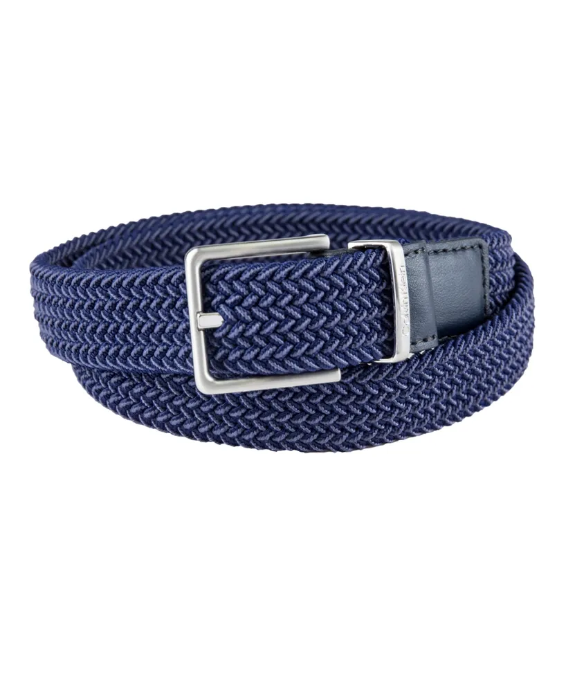 Calvin Klein Big Boys Adjustable Fit Stretch Cord Braided Belt