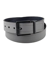 Calvin Klein Big Boys Casual Two-in-One Reversible Roller Bar Buckle Jean Belt