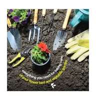 Play22usa Adults Garden Tool Set 9-Piece