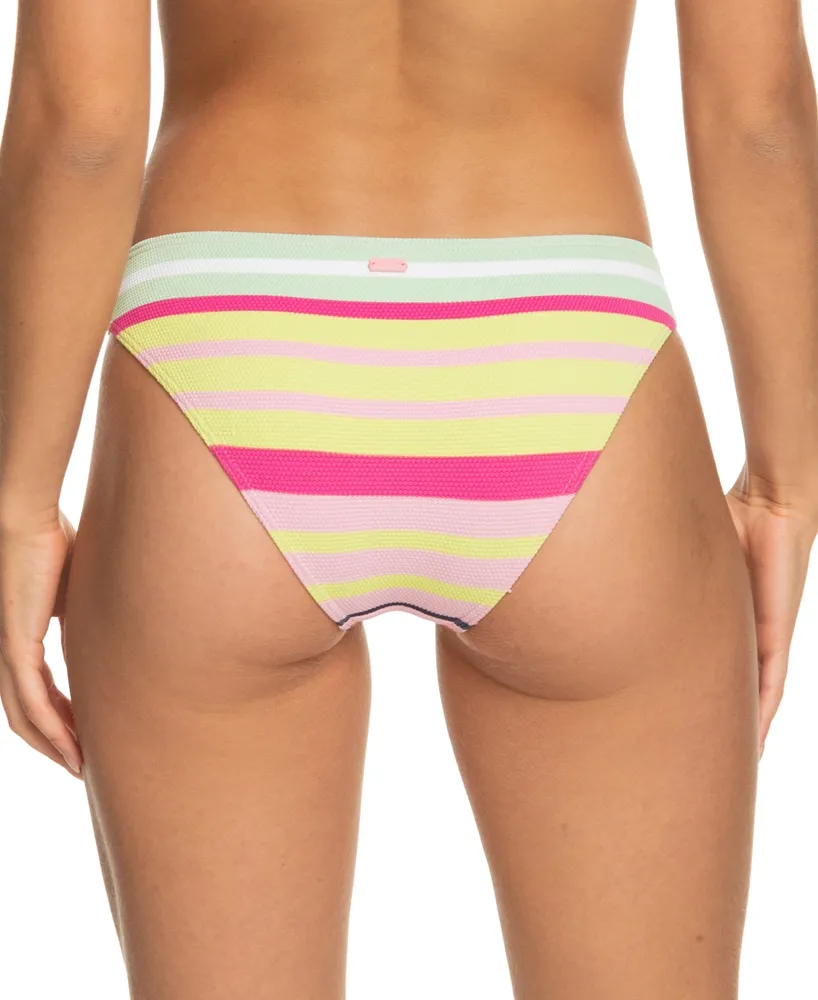 Roxy Juniors' Stripe Soul Bikini Bottoms