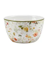 Certified International Nature's Song Set of 4 Ice Cream Bowl