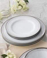 Noritake Silver Colonnade 12 Piece Set, Service for 4