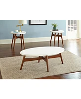 Steve Silver Serena 24" Laminate and Wood End Table