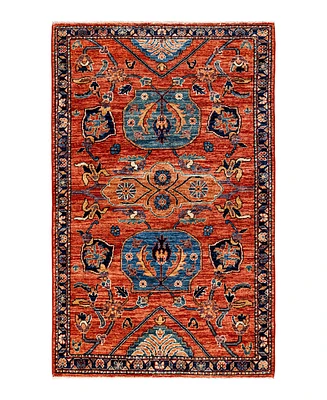 Adorn Hand Woven Rugs Serapi M1982 4'7" x 9'5" Area Rug