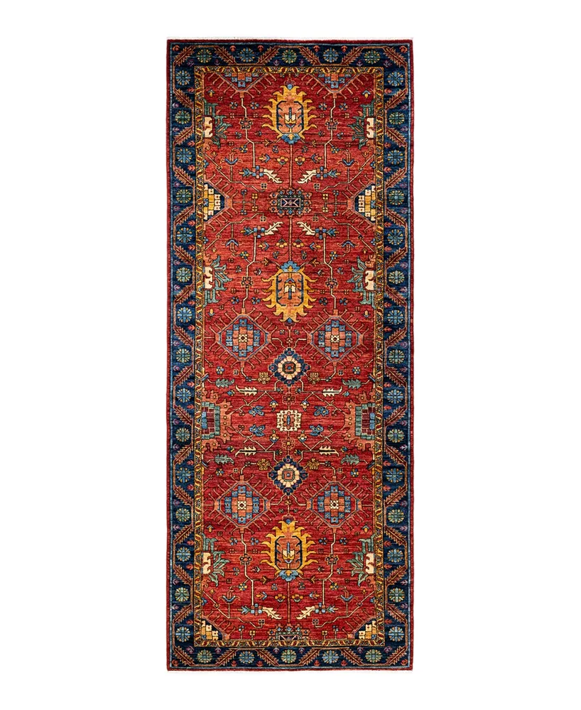 Adorn Hand Woven Rugs Serapi M1982 3'11" x 12'10 Runner Area Rug