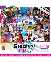 Masterpieces Greatest Hits - 90's Artists 1000 Piece Jigsaw Puzzle