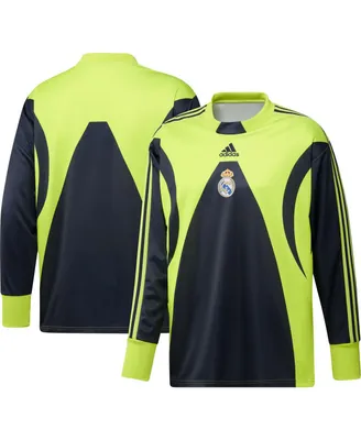 Men's adidas Navy Real Madrid Authentic Football Icon Goalkeeper Jersey