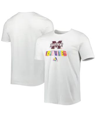 Men's adidas White Mississippi State Bulldogs Pride Fresh T-shirt