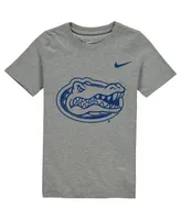 Preschool Boys and Girls Nike Charcoal Florida Gators Logo T-shirt