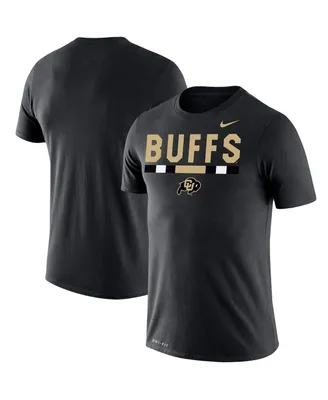 Men's Nike Black Colorado Buffaloes Team Dna Legend Performance T-shirt