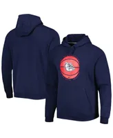 Men's Nike Navy Gonzaga Bulldogs Basketball Pullover Hoodie