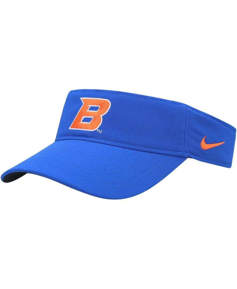 Men's Nike Boise State Broncos Royal Sideline Performance Visor