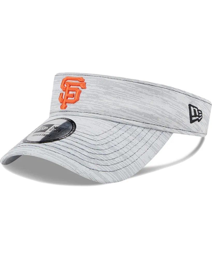 Men's New Era Gray San Francisco Giants Adjustable Visor