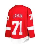 Big Boys and Girls Dylan Larkin Red Detroit Wings Home Premier Player Jersey