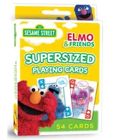 Masterpieces Sesame Street - Elmo & Friends Jumbo Playing Cards