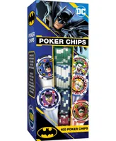 Masterpieces Casino Style 100 Piece Poker Chip Set - Batman