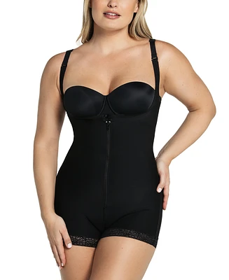 Leonisa Women's Firm Compression BoyShorts Bottom Body Shaper