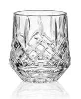 Mikasa Wesley 11 Ounce Double Old Fashion Drinking Glass 4-Piece Set