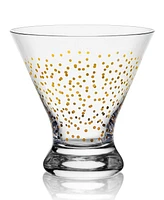 Mikasa Party 10 Ounce Stemless Martini Glass 4-Piece Set