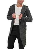 Ron Tomson Men's Modern Stealth Hoodie Cardigan