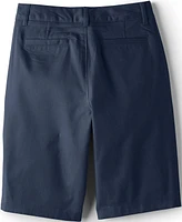 Lands' End School Uniform Women's Stretch Chino Bermuda Shorts