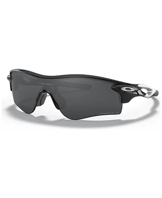 Oakley Men's Polarized Low Bridge Fit Sunglasses, OO9206 RadarLock Path 38