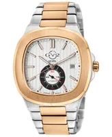 GV2 by Gevril Men's Potente Swiss Automatic Two-Tone Stainless Steel Watch 40mm