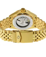 Gevril Men's Chambers Swiss Automatic Gold-Tone Stainless Steel Watch 43mm