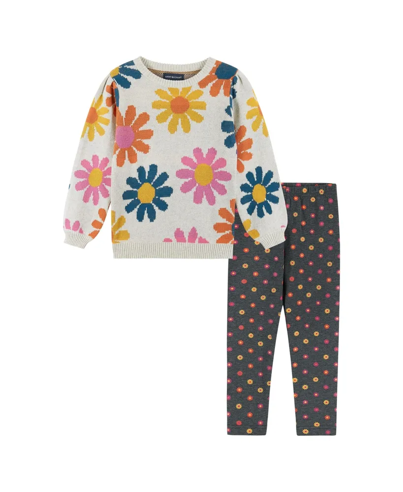 Infant Heart Sweater & Legging Set - Andy & Evan Tops