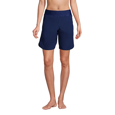 Lands' End Women's Long 9" Board Shorts with Panty