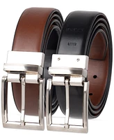 Alfani Men's Tonal-Buckle Belt, Created for Macy's