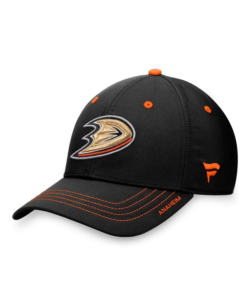 Men's Fanatics Black Anaheim Ducks Authentic Pro Rink Flex Hat