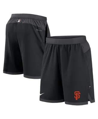 Men's Nike Black San Francisco Giants Authentic Collection Flex Vent Performance Shorts