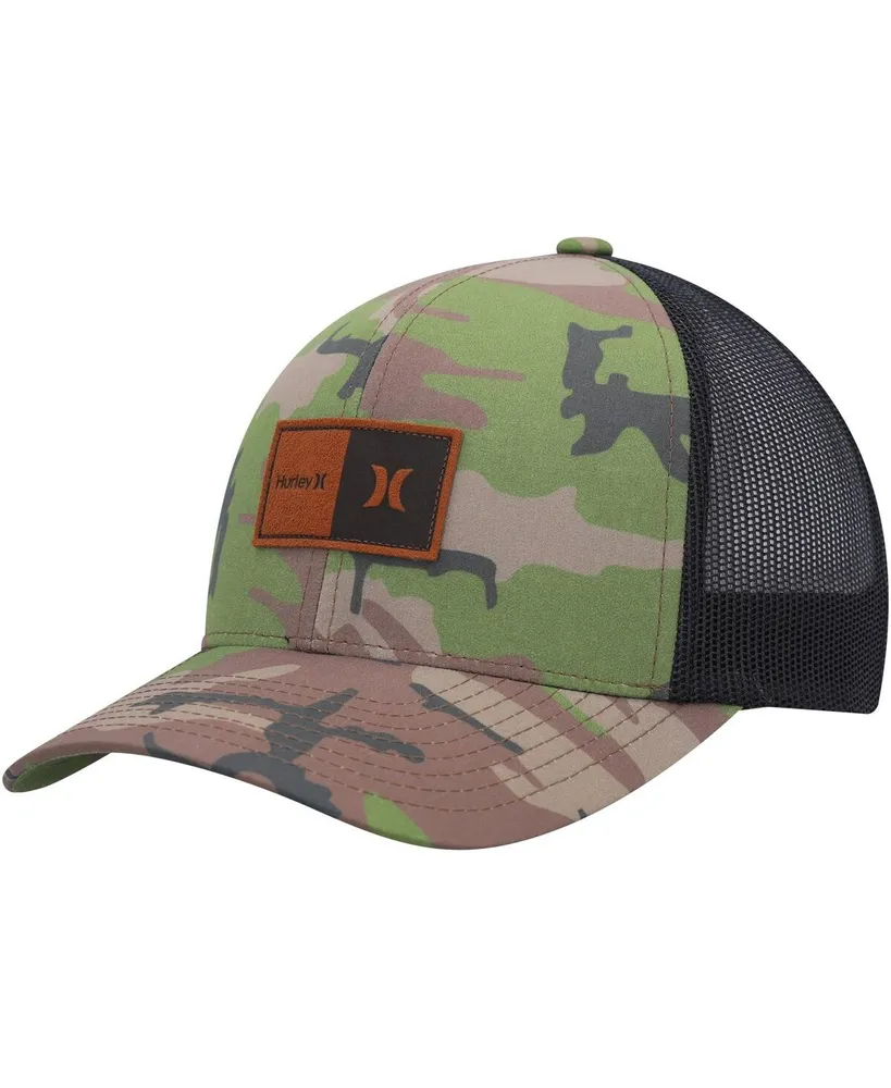 Men's Hurley Camo Fairway Trucker Snapback Hat