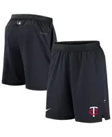 Men's Nike Navy Minnesota Twins Authentic Collection Flex Vent Performance Shorts