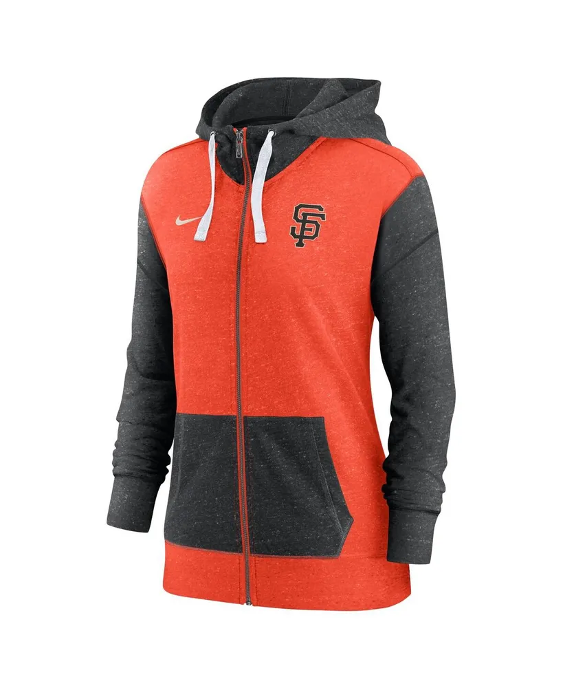Women's Nike Orange San Francisco Giants Full-Zip Hoodie