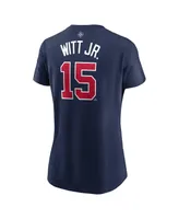 Women's Nike Bobby Witt Jr. Navy Usa Baseball 2023 World Classic Name and Number T-shirt