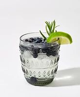 Euro Ceramica Fez Double Old Fashion Glasses, Set of 4