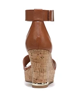 Franco Sarto Women's Clemens Cork Wedge Sandals