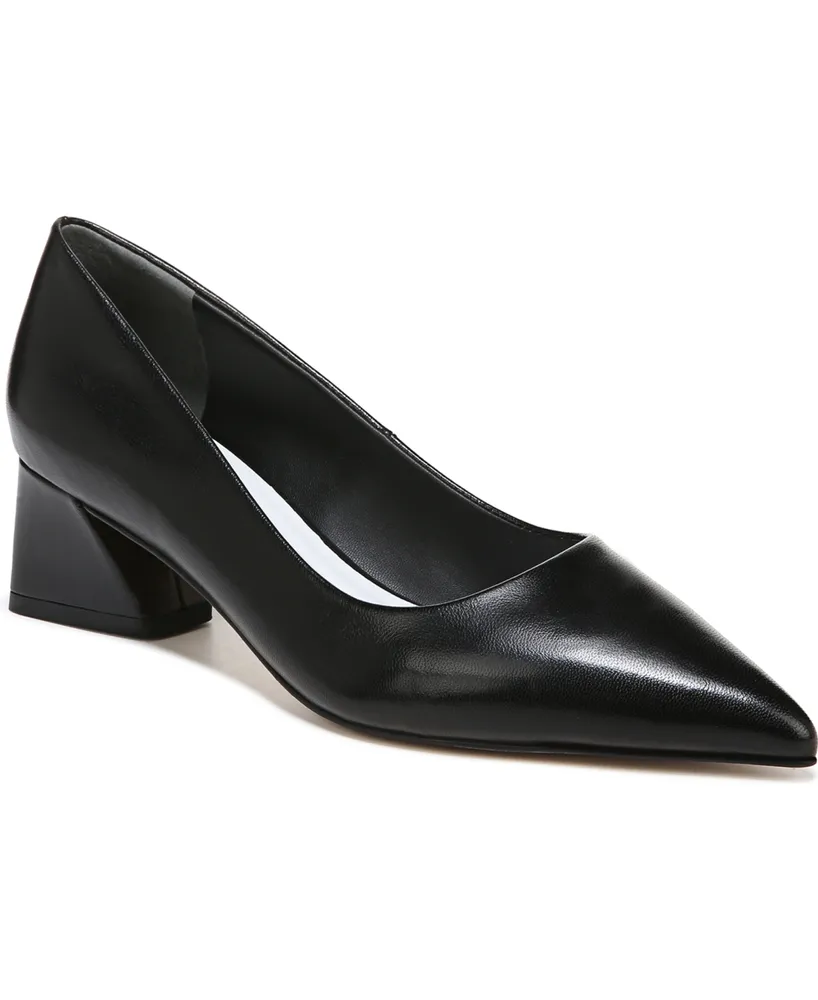 Franco Sarto Women's Racer-Pump Pointed Toe Block Heel Pumps