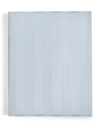 Charter Club 1.5" Stripe 550 Thread Count 100% Cotton 18" Fitted Sheet, California King, Exclusively at Macy's